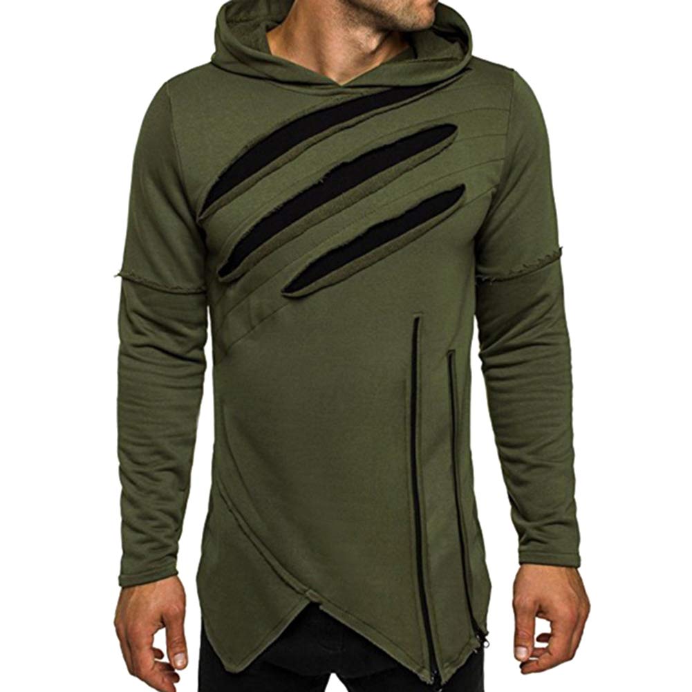 hoodies for men long