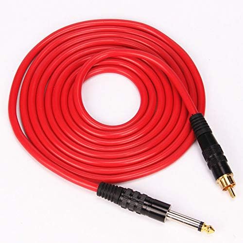 Tattoo Cords Silicone 2.4 Meter 8' Feet Silica Gel Tattoo Machine RCA Plug Clip Cord Tatoo Kit for Professional Tattooist Artists