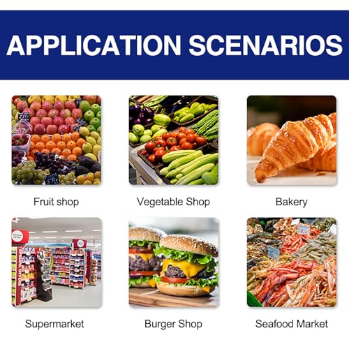 Báscula Comercial con Impresora y Pantalla Doble 30kg miniatura 7