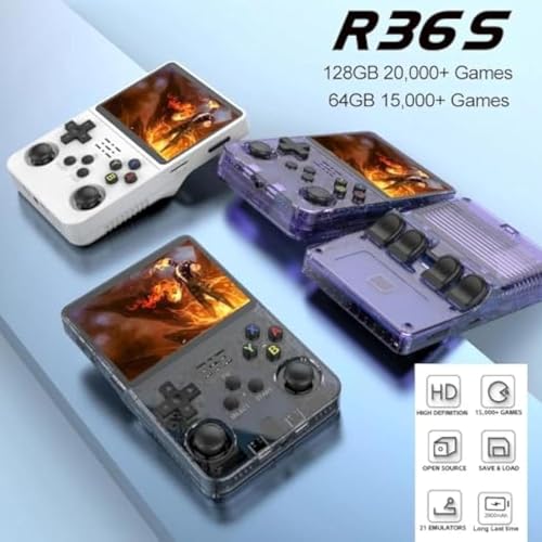 Console De Jeu Rétro Mini Plus - Écran IPS 3.5, 480mAh, Support Cartes - Neuve