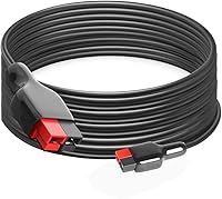 Vista 1 de Anderson Cable de extensión de 20 pies 14AWG Anderson conector a enchufe Anderson conectar Jackery/Renogy/Boulder 200 paneles solares a Jackery