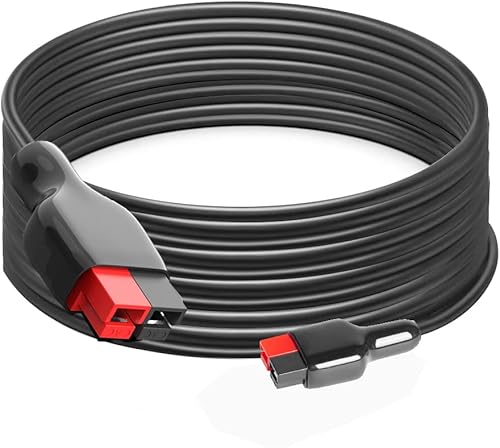 Anderson Cable de extensión de 20 pies 14AWG Anderson conector a enchufe Anderson conectar Jackery/Renogy/Boulder 200 paneles solares a Jackery