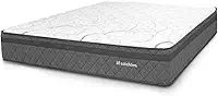 Colchão Casal Espuma D45 Extra Firme Antialérgico Certificado 138x188x24cm BF Colchões
