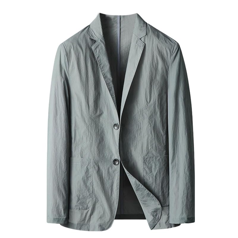 Blazer homme été contre la chaleur veste de costume légère et respirante unie