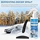 Miioto Enteiserspray Auto Scheibe, Scheibenenteiser Spray, Entfroster Spray Auto, Equipped with Special Scraper, Entfernen sie Schnell EIS und Schnee von Autoscheiben und Windschutzscheiben - 250ml