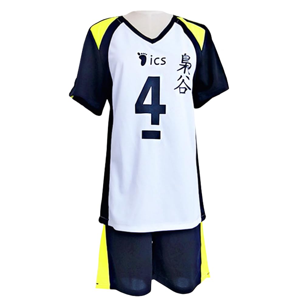 Haikyuu - Camiseta de manga corta y pantalones cortos de voleibol de la Academia Fukurodani, Kotaro, Bokuto/Akaashi Keiji
