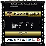 emp multischalter 17/16 Reichweite von 100 Meter maximum zwischen Multiswitch und Receiver, sehr gute Leistung auch in höhe Gebäude.