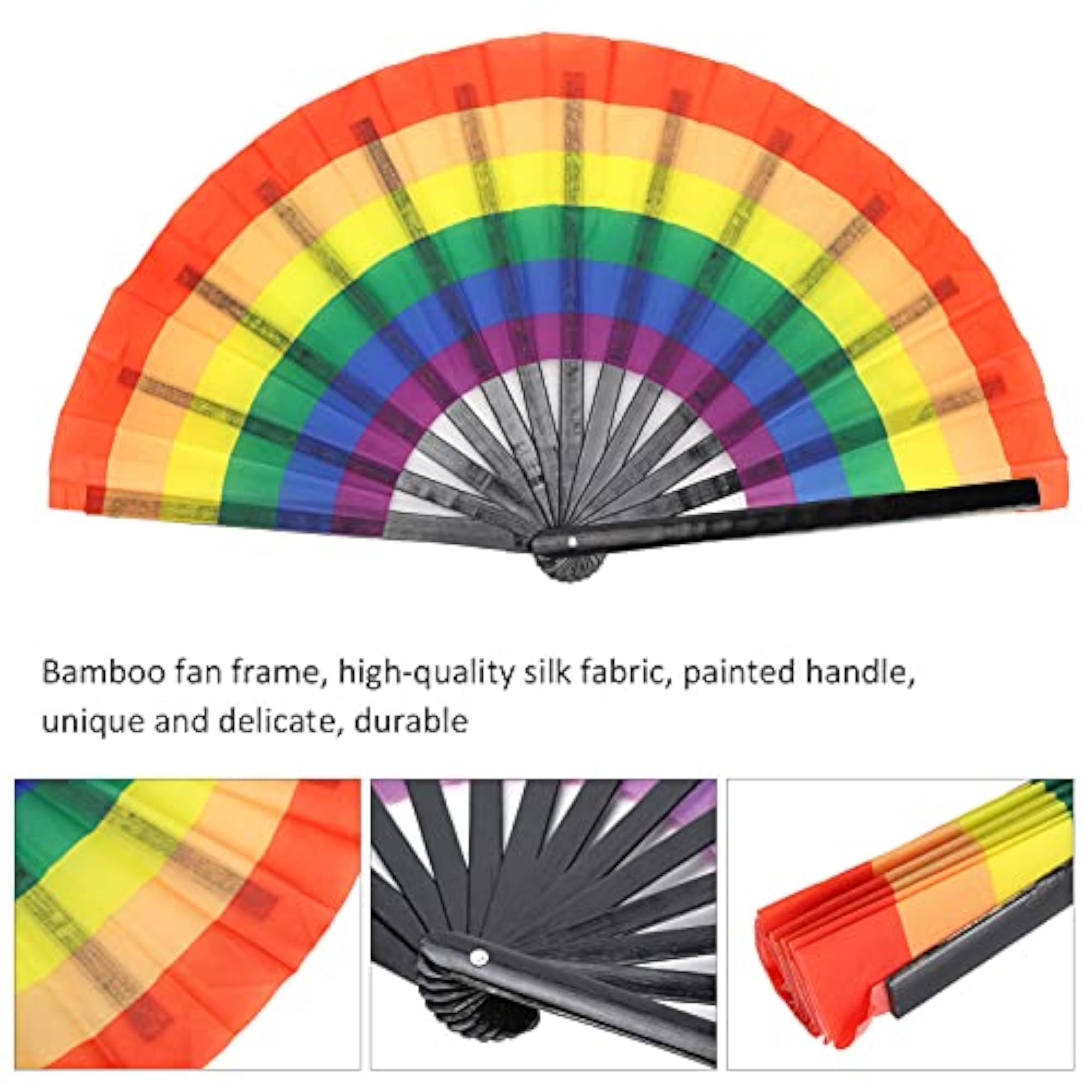 Exquisite Handheld Fan for Weddings and Dancing