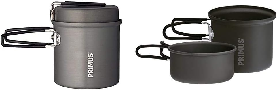 PRIMUS P-CK-K102 Litec Trek Kettle & Pan & Easy Cook Solo Set S