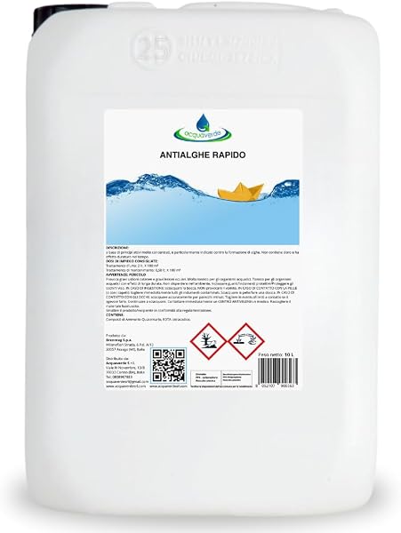 Acquaverde Antialghe Rapido Liquido 25kg