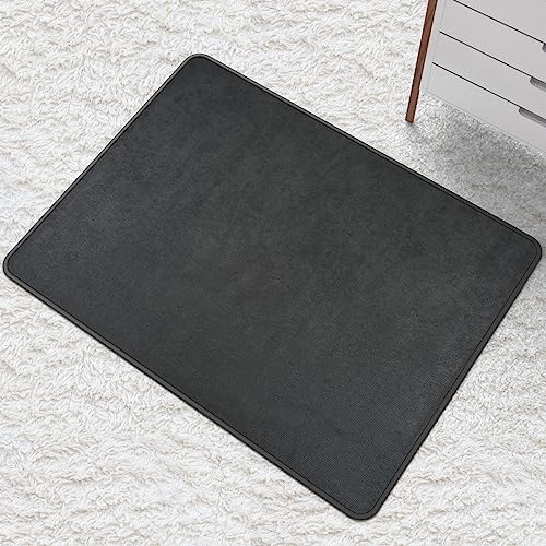Heavy Duty Office Chair Mat for Carpet and Hardwood Floor Bohemian Desk Chair Mat Rug 36'' x 48'' Jacquard Woven Surface Floor mats for Office Home