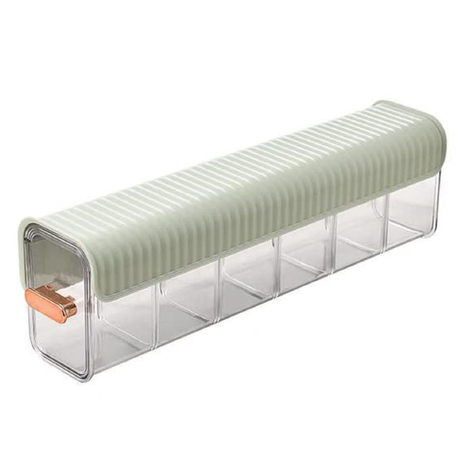 Socks Underwear Wall Mounted Drawer Organizer with 6 Cell Switchable Compartments - Acrylic Self Adhesive Dustproof Storage Box for Clothes, Lingerie, Ties & Accessories Space Saving Wall Storage (2)-image-16