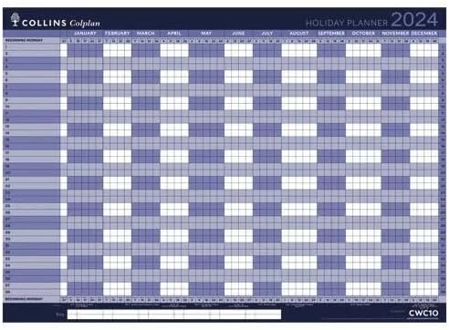 Collins A1 Holiday Planner 2024 CWC10-24 + Free finchley pen (4)