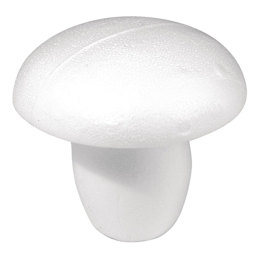 Rayher Polystyrene Mushroom 13 cm