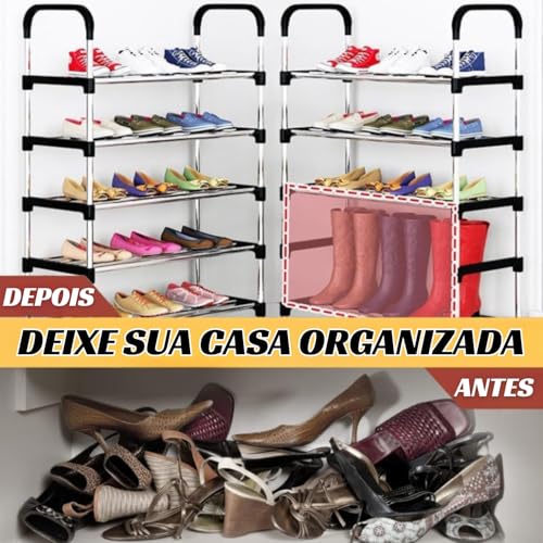 Sapateira Vertical | Organizador de Sapatos Ideal Sapateira Hall de Entrada Organizadora Moderna com