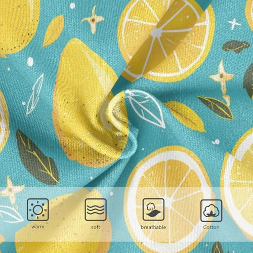 Wusikd Lemon Girls' Underwear Cotton Girls Briefs Soft Toddler Underwear 2T3