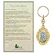 St. Christopher and St. Michael Double-Sided Keychain | Includes Saint Michael Prayer Card | Great Catholic Gift for Confirmation | Spiritual Christian Protection