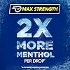 Vicks VapoCool Severe Medicated Sore Throat Drops, Max Strength Menthol, Soothes Sore Throat Pain, Winterfrost Flavor, 45ct