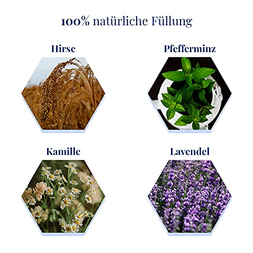 Bedtime Warmtekussen Neck Relax | nekkussen met aromatherapie voor de magnetron | korrelkussen voor schouders en nek… - Image 4