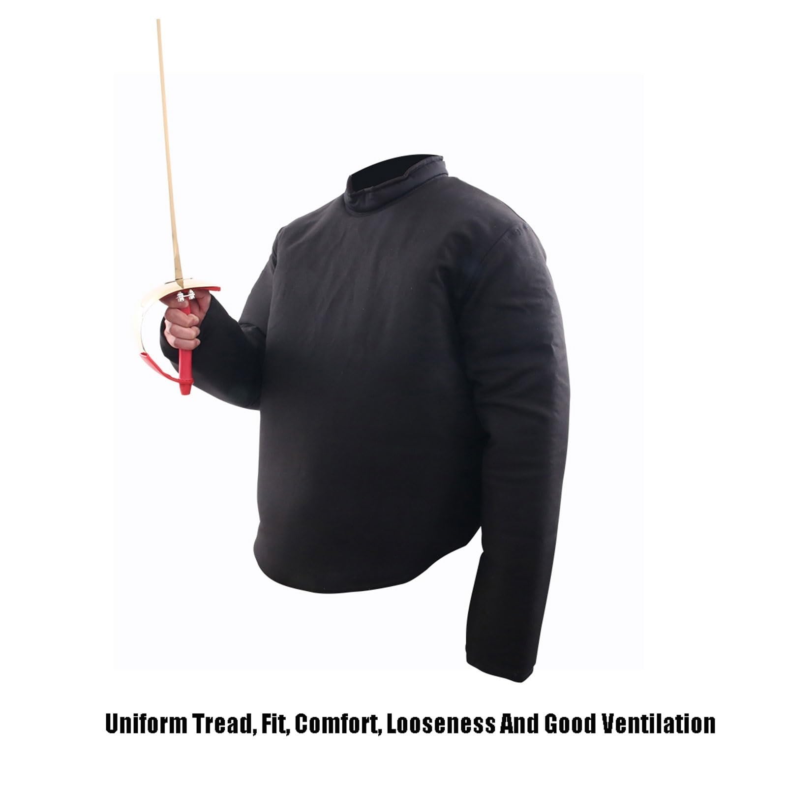 Fecht-Coaching-Canvas-Langarmjacke Fechtjacke Fecht-Trainings-Schutzanzug