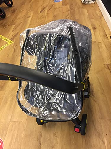 1stopbabystore Housse de pluie universelle Doona en PVC fabriquée au Royaume-Uni pour siège auto Doona Venicci Maxi Cosi Cabrio Pebble Plus Silvercross Ventura et beaucoup d'autres sièges auto Cover