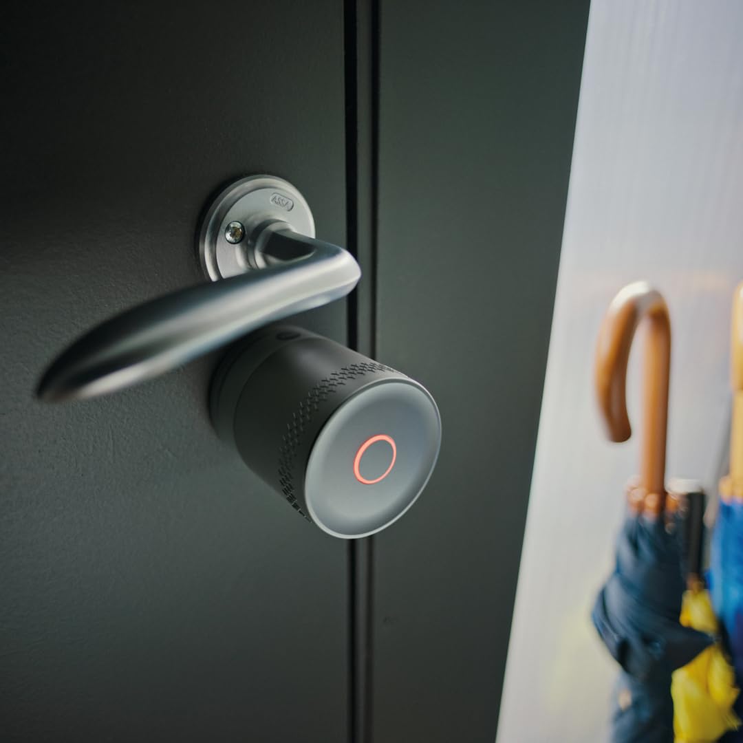 Yale Serratura Smart Linus L2 Lite 05/109100/SI Argento, Accesso senza chiave, Installazione fai da te, Compatibile Matter, Condivisione chiavi digitali, Attività in tempo reale, App Yale Home