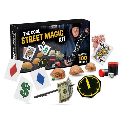 Ultimate Magic Kit for Teens & Adults - Experience Jaw-Dropping Street Magic