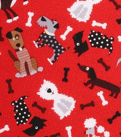 Puppy Bumpers Red Dog (Up to 10")