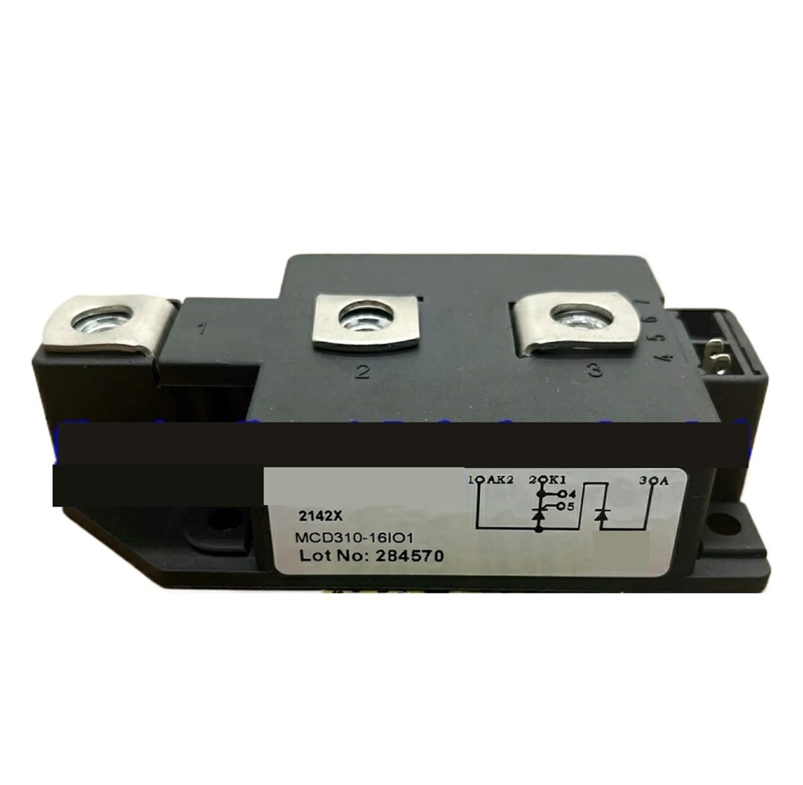 Pont redresseur de puissance MCD310-16io1 thyristor diode pour ponts mixtes