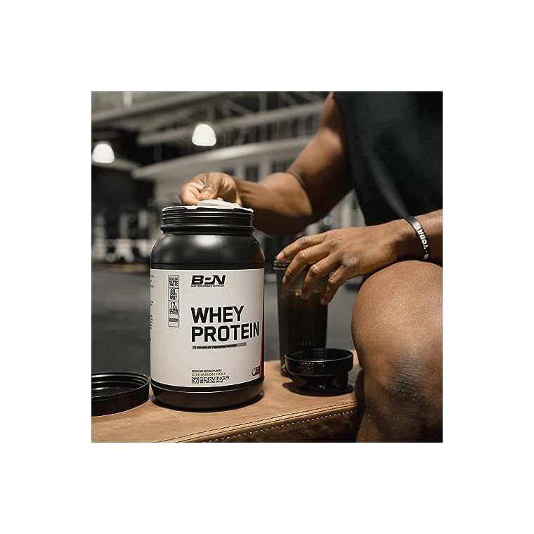 BARE PERFORMANCE NUTRITION, BPN Whey Protein + Casein Protein Powder Blend, Vanilla, 25g Protein per Serving Supports Lean Muscle Recovery, 27 Servings, Third Party Tested - Image 6
