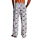 SHOPESSA Mens Valentines Day Pajama Pants Fashion Funny PJ Bottoms Elastic Drawstring Comfy Soft Lounge Pants with Pockets