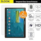 Galaxy Tab S 10.5 Glass Screen Protector,[2 Pack]Slook(0.3mm 9H 2.5D) Tempered Glass Screen Protector Shield For Samsung Galaxy Tab S 10.5 T800 -2 Pack
