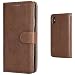 Produktbild NewTH iPhone XS/X Hüllen Flip-Portemonnaie aus Leder mit Ständer Feature Card Slots Cover für Apple iphone XS/X