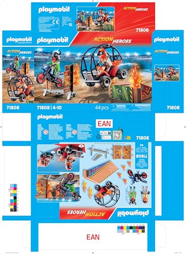 PLAYMOBIL | Stunt Show | Voiture de Course | Jouet pour Enfants à partir de | 71808 - vue 7