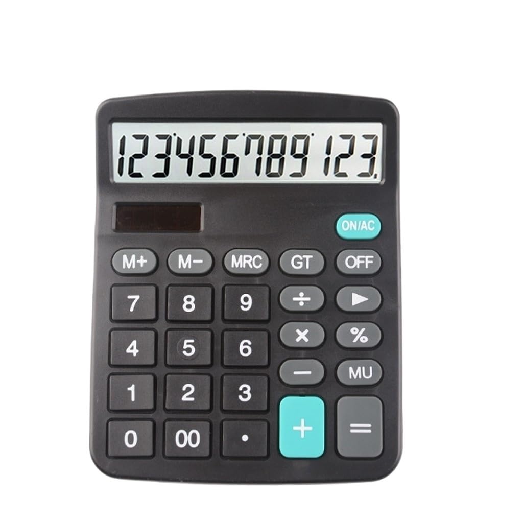 Calculadora De 12 Dígitos, Calculadora Solar, Calculadora Financiera De Oficina