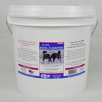 SU-PER Kool-N-Soothe Cataplasma para Caballos - 24 Libras