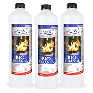 Fast X Bio Ethanol 3x1L