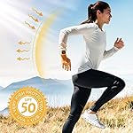 isnowood Women's Sun Protection Long Sleeve Shirts, UPF 50+ UV Rash Guard Swim Shirt, Workout Hiking Running Athletic Tops - Image 3