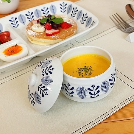 出西窯クリーム色 蓋付きスープ椀 陶器製 出西窯クリーム色 蓋付きスープ椀 陶器製 LIVETART