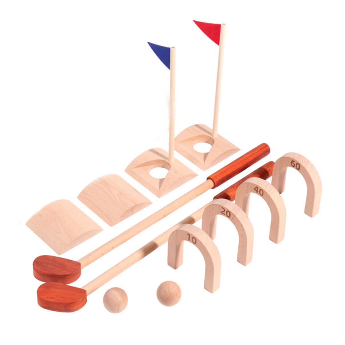 Toddmomy 1 Set Golf Indoor Outdoor Plaything for Promotes Physical Development Sportsmanship for Family Fun Interactive Play