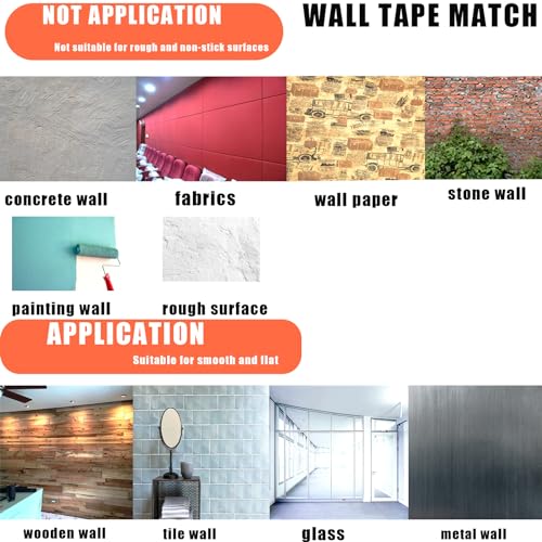 Image of 36 Pairs Picture Hanging Strips, Heavy Duty Wall Hanging Strips Adhesive Picture Hangers Painting Strips Wall Mounting Strips Poster Hanging Strips for Frame Hanging Mounting(72 Strips)