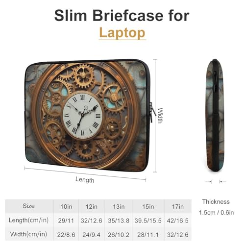 Funda protectora para laptop Rusty Steampunk 15 pulgadas miniatura 2