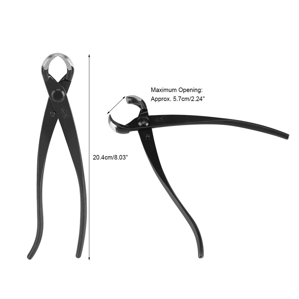 Fdit Bonsai Cutters Podadoras De Mano Aleación De Zinc Herramienta De Jardinería Bonsai Tools Tree 210 Mm / 8 Pulgadas
