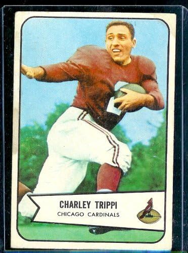 1954 Bowman Charley Trippi #60 Chicago CardCardinals Football Card -