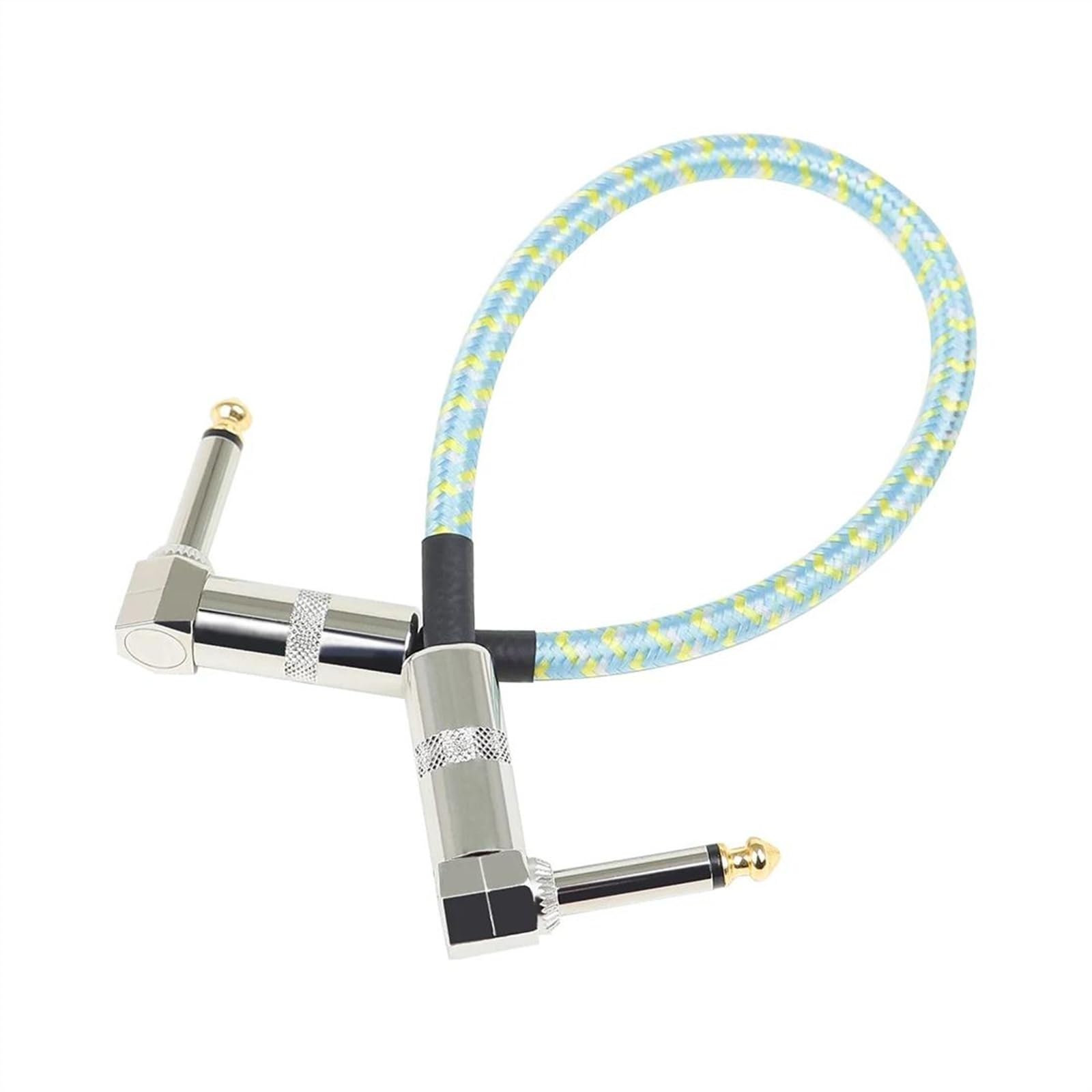 Accessori Per Cavi Per Amplificatori Musicali Per Chitarra Elettrica, Basso Cavi Audio Intrecciati In Nylon Da 6,5 ​​a 6,5 ​​Jack Cavo Audio per Strumento Chitarra