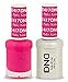 DND Soak Off Gel Polish Dual Matching Color Set 417, Pinky Kinky
