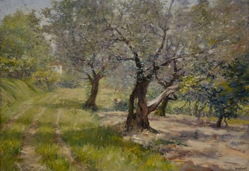 Cuadro Arte Pared l'oliveto de William Merritt Pintura Decorativa de Alta Fidelidad
