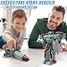STOULKD Fighter Plane Transforming into a Giant Robot Toy with Action Figure, Deformation Robot for Boys and Girls Ages 6-10.