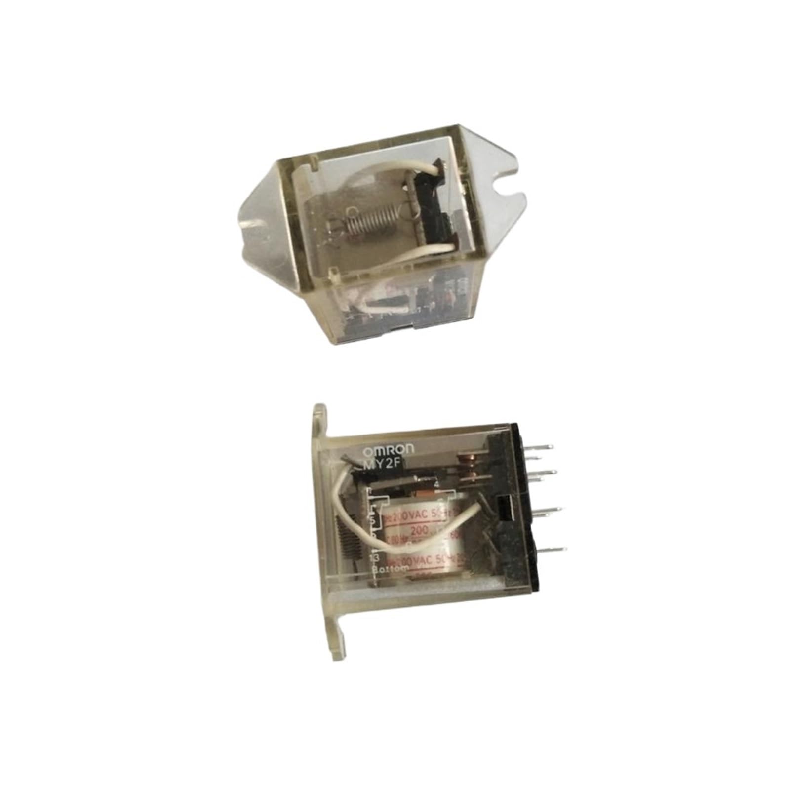 relè, ZYS2-AC220V ZYS2-DC24V MY2F-200VAC Relè intermedio 5A 240VAC 8 pin equivalente a MY2(ZYS2 DC24V)