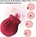 Roses Toy 2025 New Enhanced Clitioral Sucker Powerful Womens Viboators Rose Viboatorr Waterproof Flower Vibration The Rose Adult Toy for Women 10 Speeds Couple Games Adult tygvq (red22)
